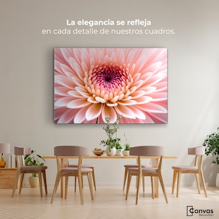 Foto 2 | Cuadro Decorativo Canvas Crisantemo Eterno 90x60