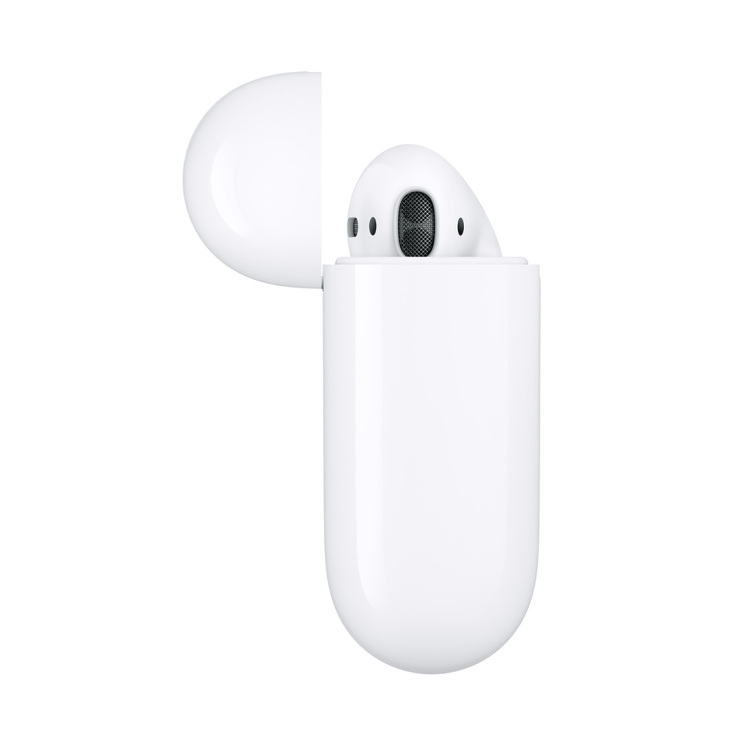Foto 5 pulgar | Audífonos Apple AirPods 2 color Blanco Reacondicionado