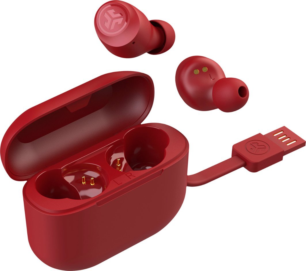 Foto 4 pulgar | Auriculares Inalámbricos JLab Go Air Pop True Estuche de Carga Rojos Reacondicionado