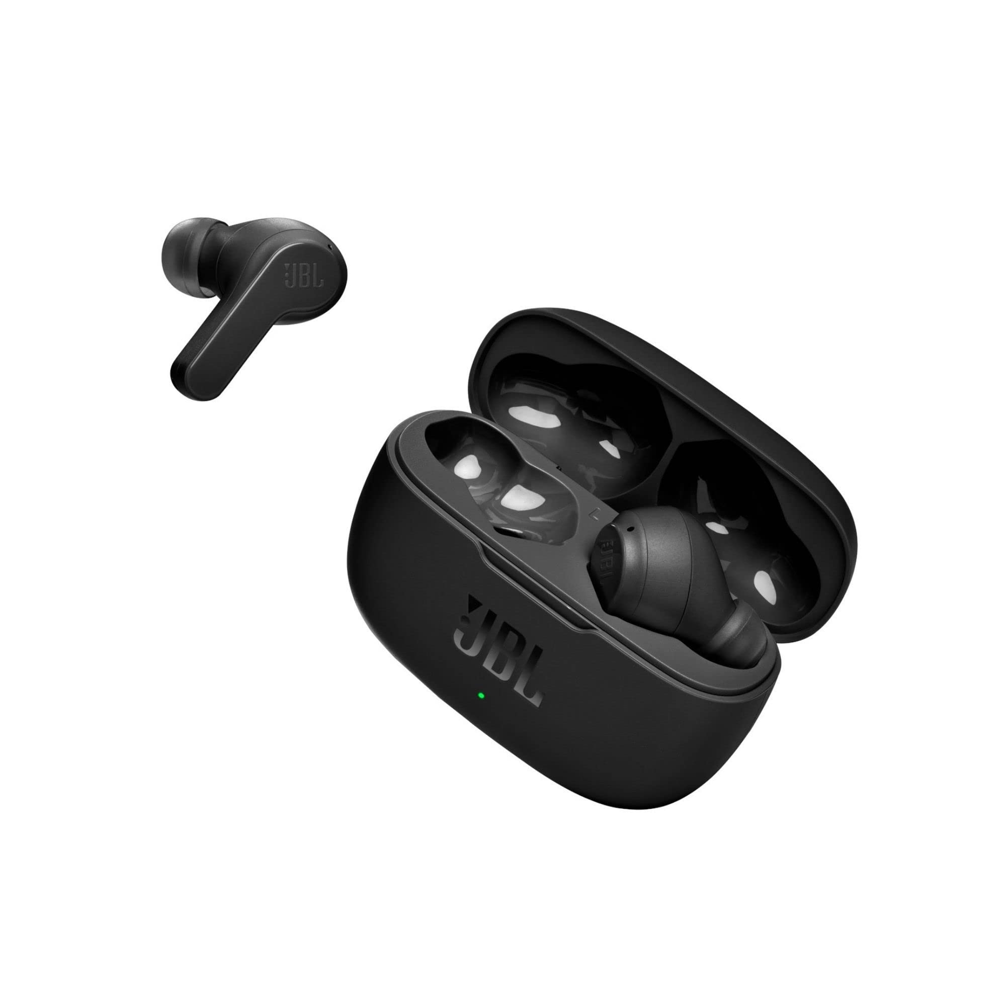 Auriculares Bluetooth JBL Vibe 200 True Wireless Negros Reacondicionados - Venta Internacional $1,441