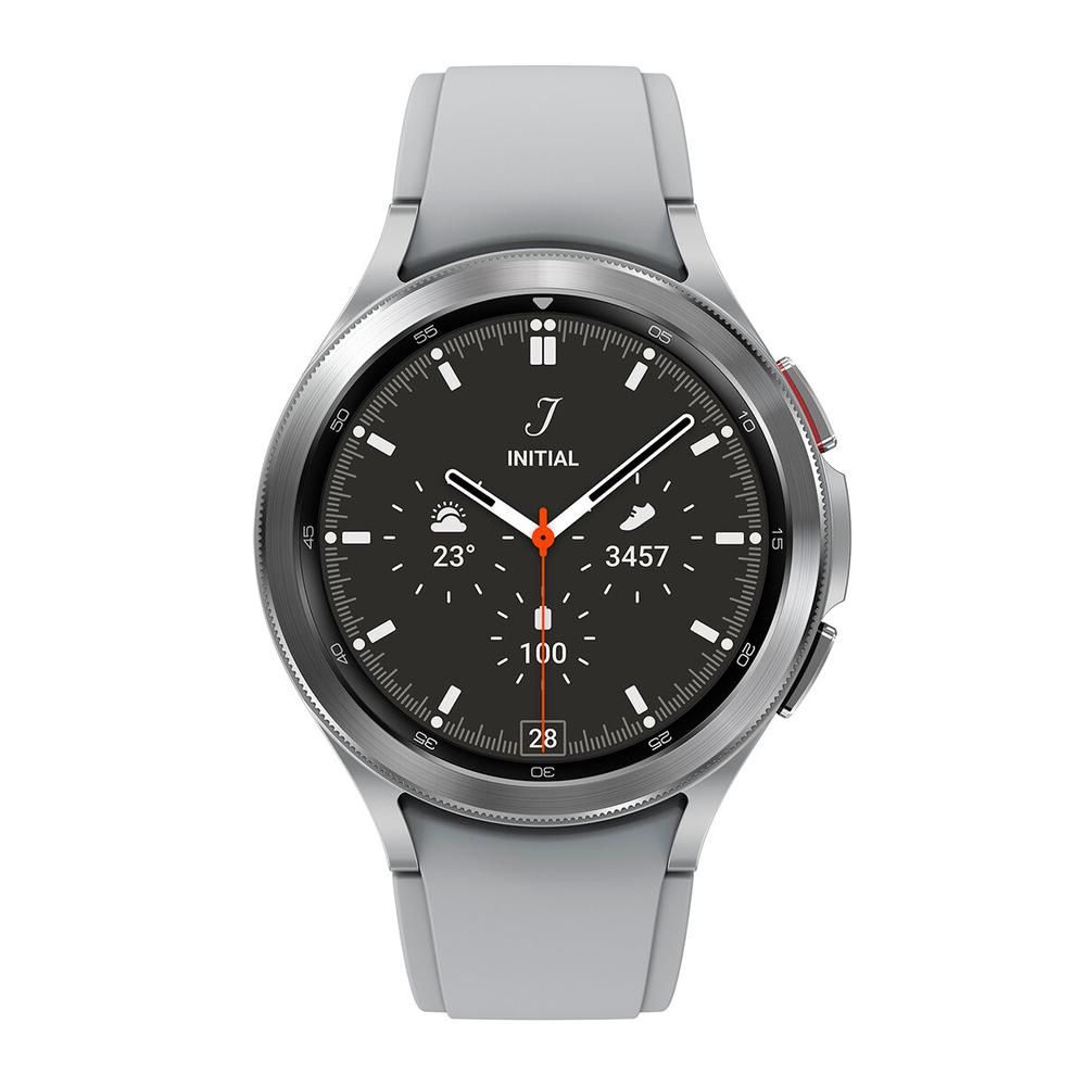 Foto 2 pulgar | Smartwatch Samsung Galaxy Watch4 Classic color Plata 46 MM Reacondicionado Grado A 24 Meses de Garantía
