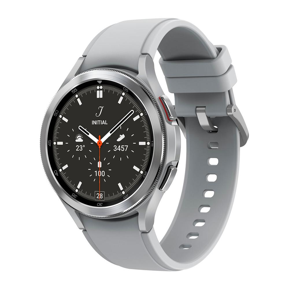 Foto 2 | Smartwatch Samsung Galaxy Watch4 Classic color Plata 46 MM Reacondicionado Grado A 24 Meses de Garantía