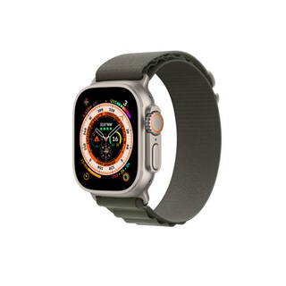Foto 1 | Apple Watch Ultra 49 Mm Titanium Case Green Alpine Loop M A2622 Reacondicionado