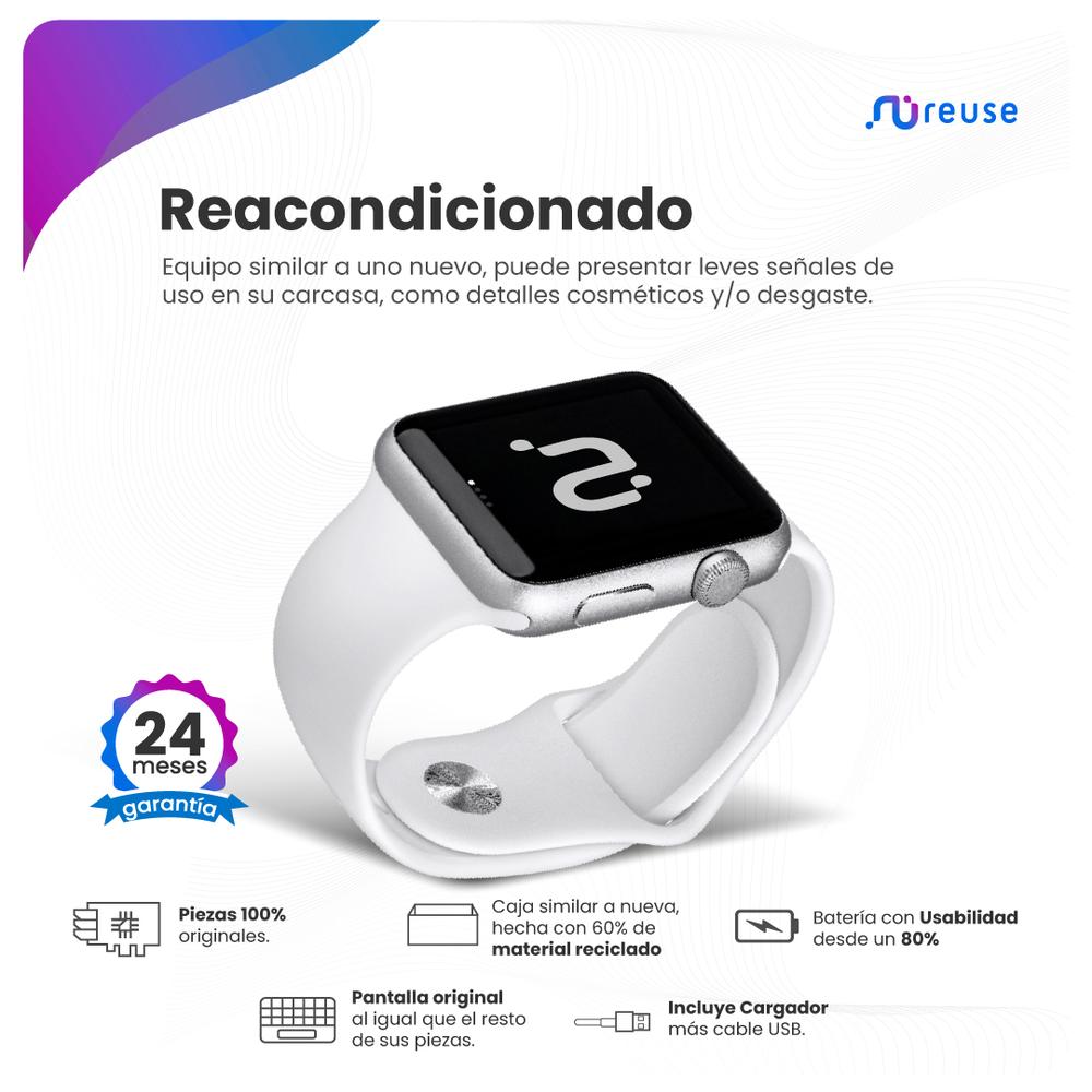 Foto 5 pulgar | Apple Watch Se 44mm Grafito Reacondicionado Grado A