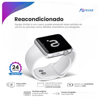 Foto 4 | Apple Watch Se 40mm Grafito Reacondicionado