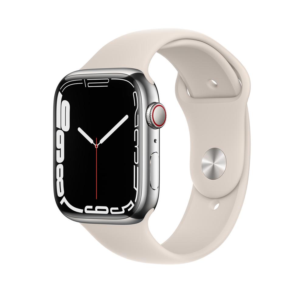 Apple Watch S7 45 mm Plata Reacondicionado