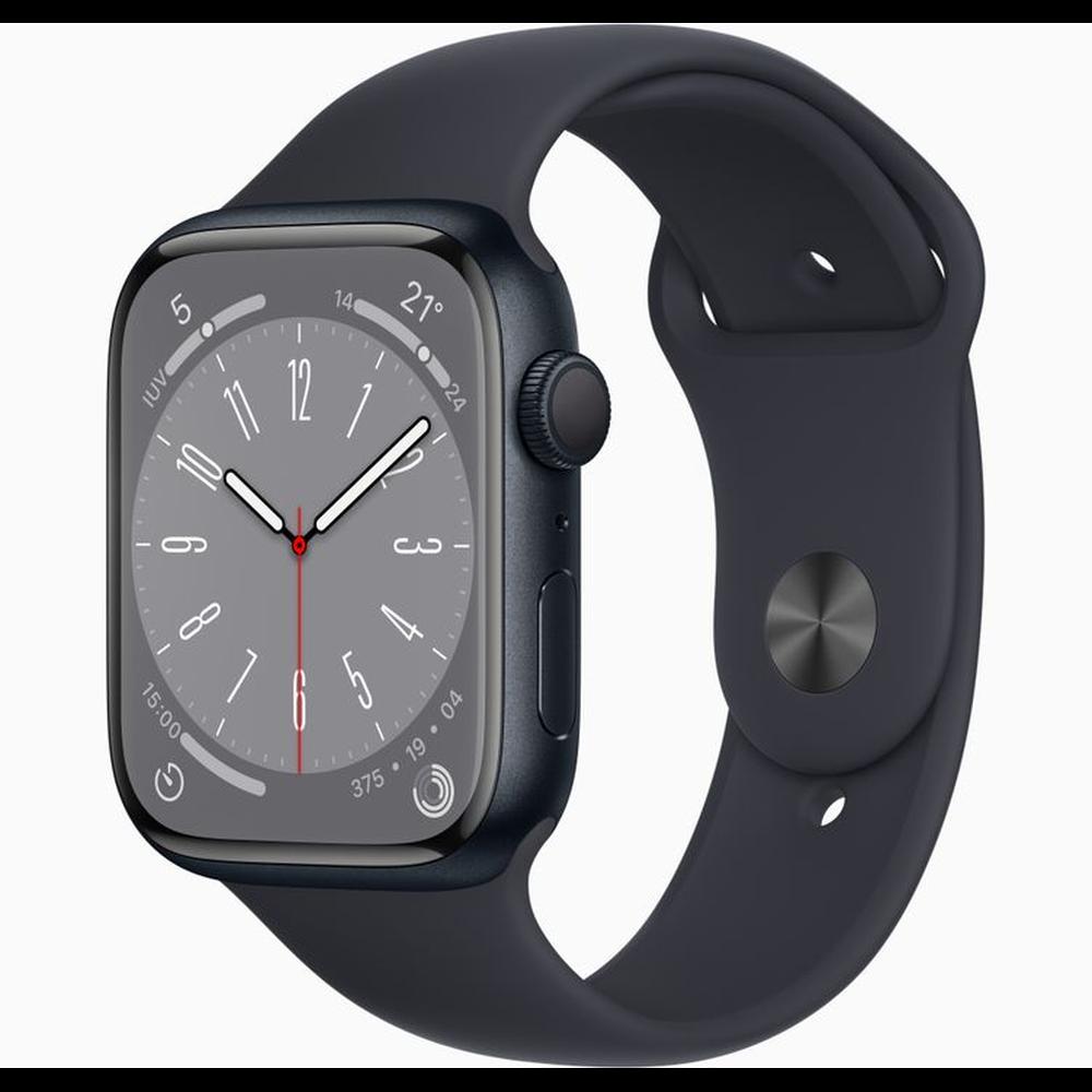 Foto 4 | Apple Watch S8 Aluminio Negro 45 MM Reacondicionado Grado A