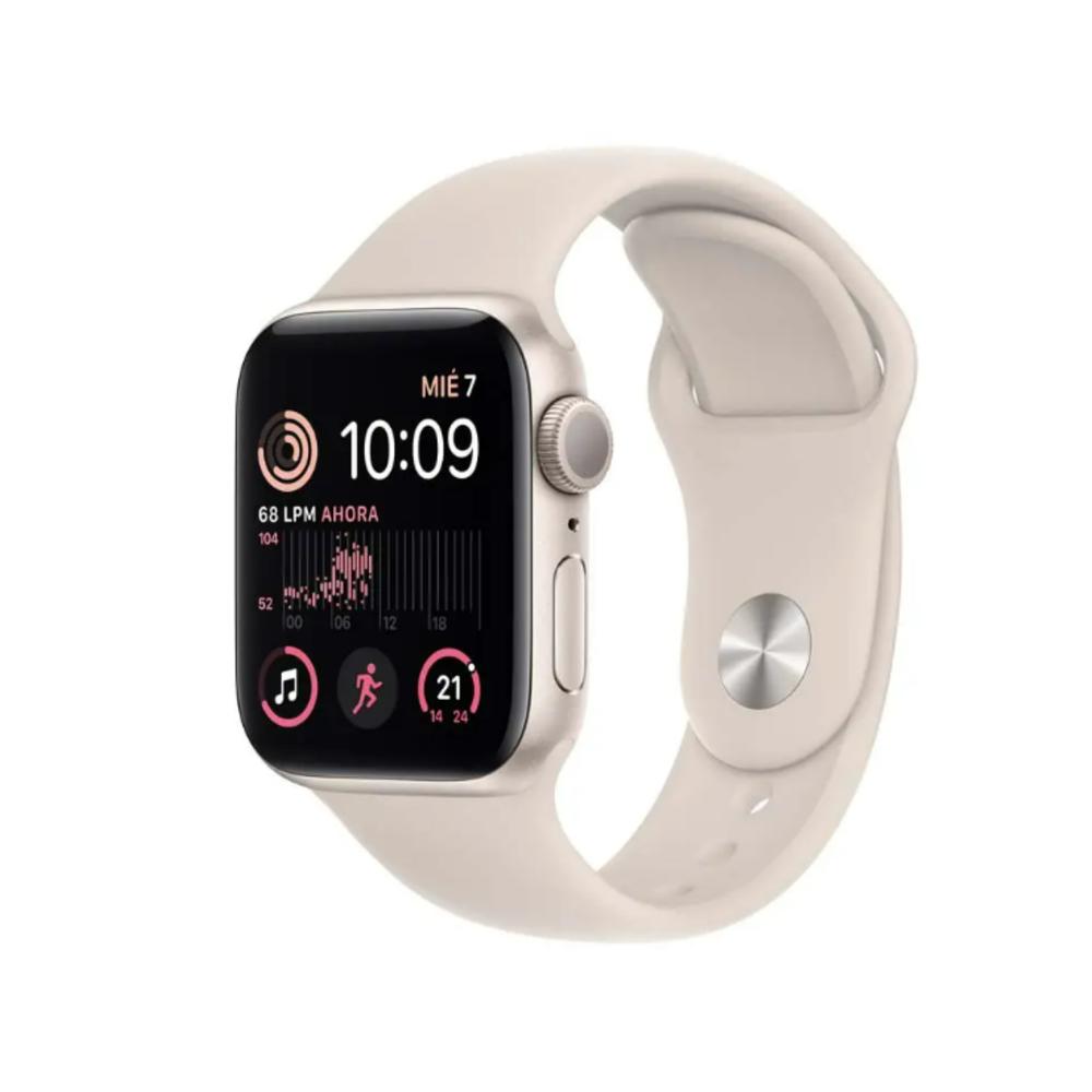 Foto 3 pulgar | Apple Watch Se (2nd Gen) Aluminio (44mm) Blanco Reacondicionado