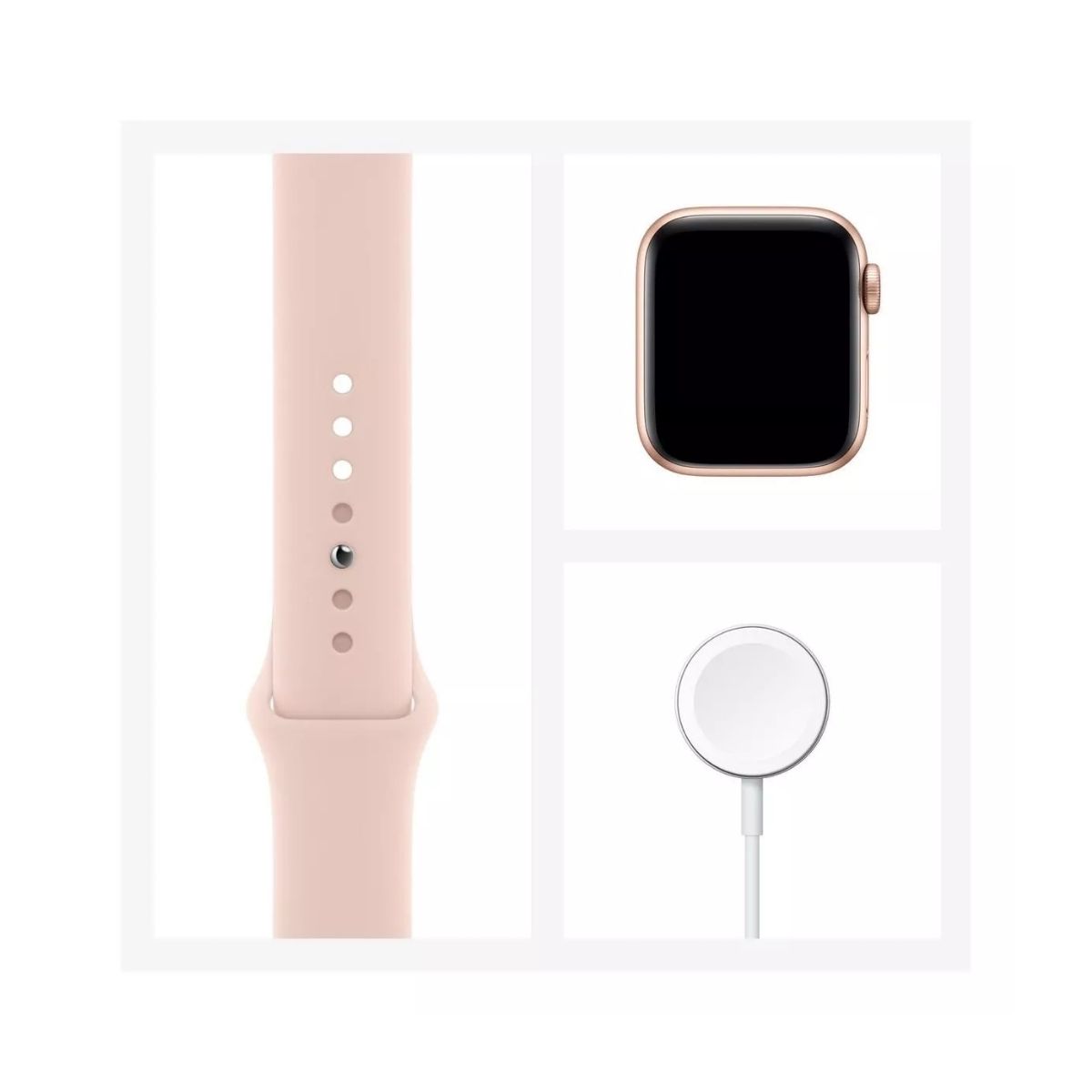 Foto 5 pulgar | Reloj Apple Watch Se GPS 44mm Dorado con Correa Deportiva Arena Rosa Reacondicionado