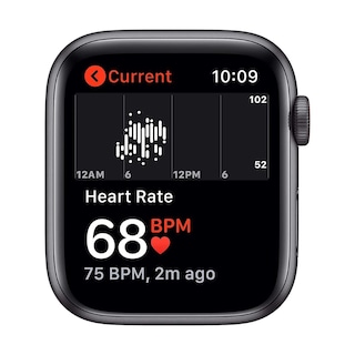 Foto 3 | Apple Watch Se Gris Espacial con Correa Deportiva Negra Reacondicionado