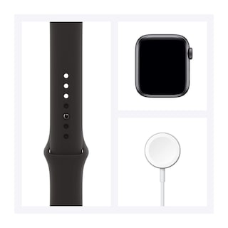 Foto 4 | Apple Watch Se Gris Espacial con Correa Deportiva Negra Reacondicionado