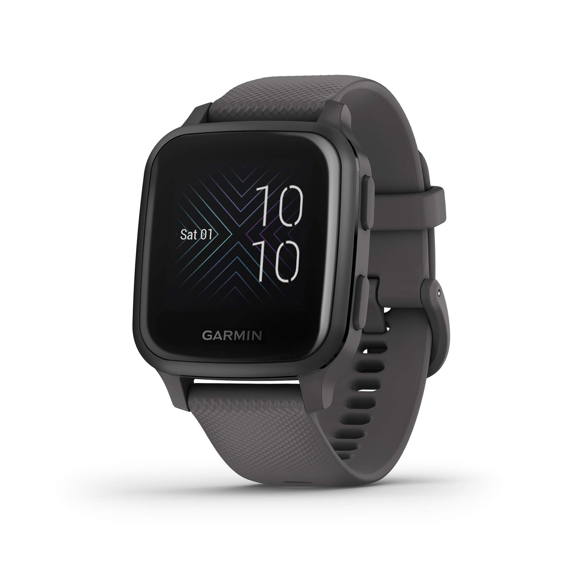 Smartwatch Garmin Venu Sq Music Gps Negro Reacondicionado- Venta Internacional