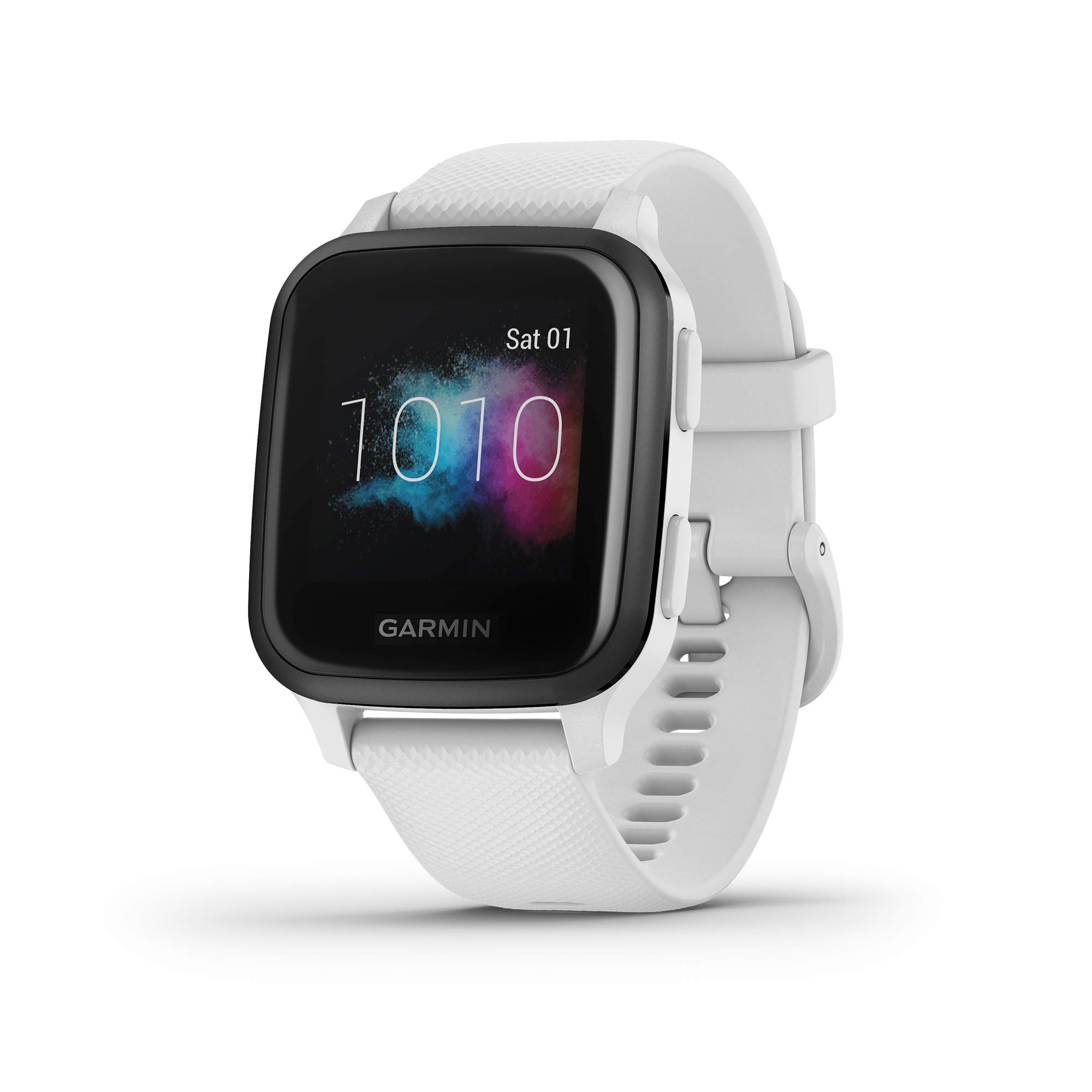 Reloj Smartwatch Garmin Venu Sq Blanco Reacondicionado-Venta Internacional