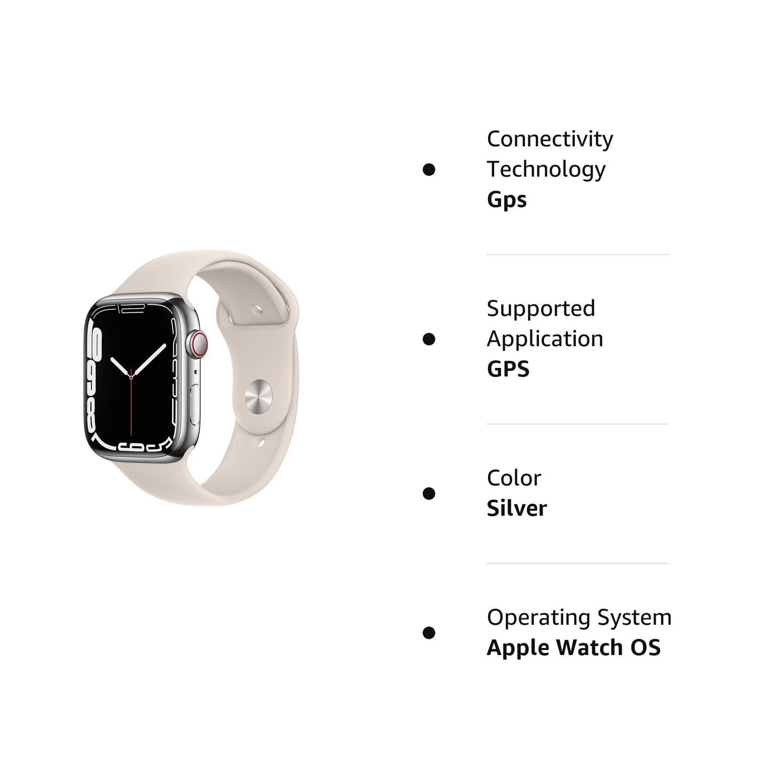 Foto 8 pulgar | Reloj Apple Watch Series 7 Reacondicionado-Venta Internacional