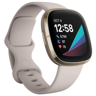 Foto 1 | Reloj Inteligente Fitbit Sense Advanced Health Soft Gold Reacondicionado - Venta Internacional