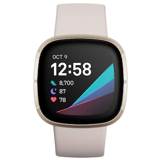 Foto 2 | Reloj Inteligente Fitbit Sense Advanced Health Soft Gold Reacondicionado - Venta Internacional