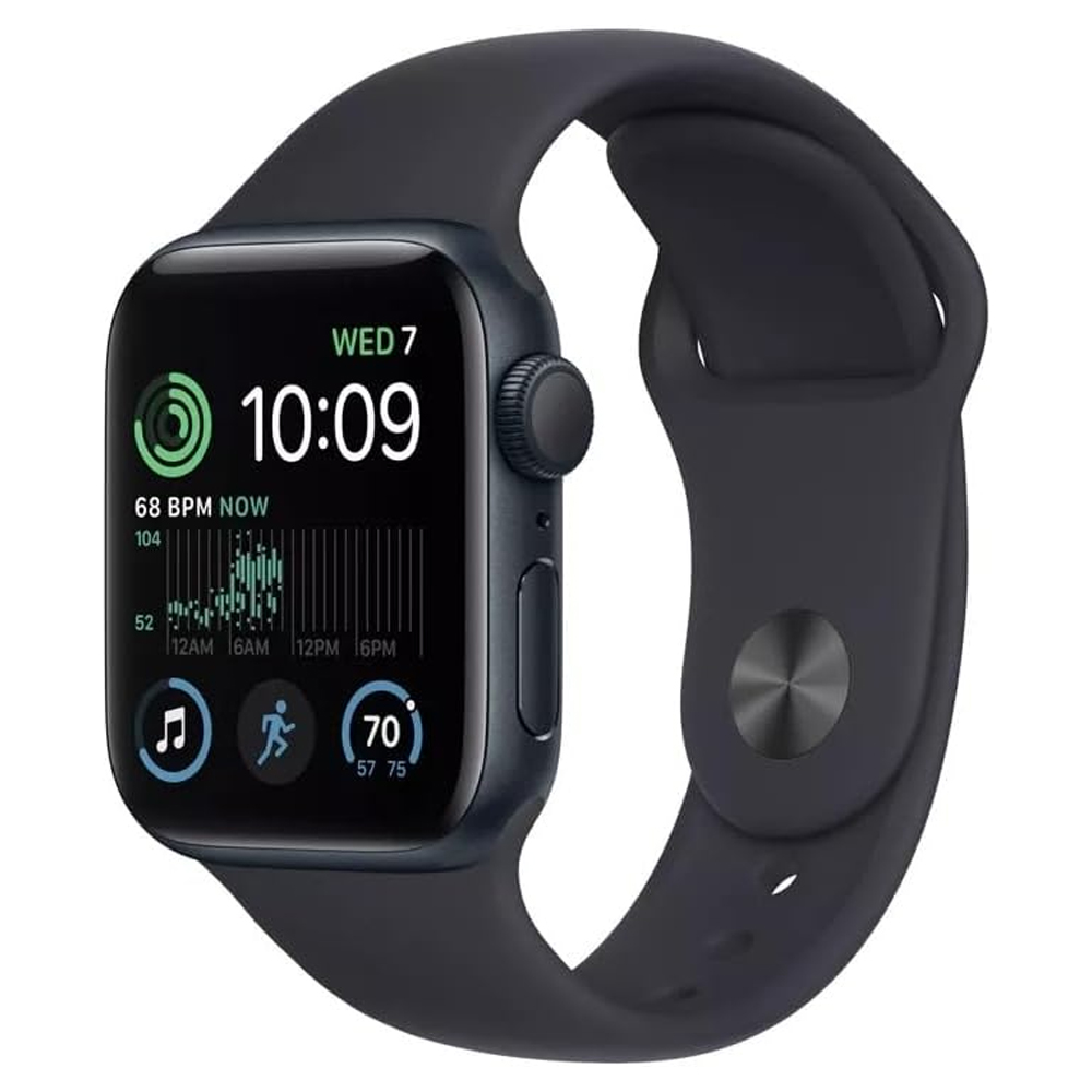 Foto 4 pulgar | Apple Watch Serie 7 41mm Negro Reacondicionado + Audífonos