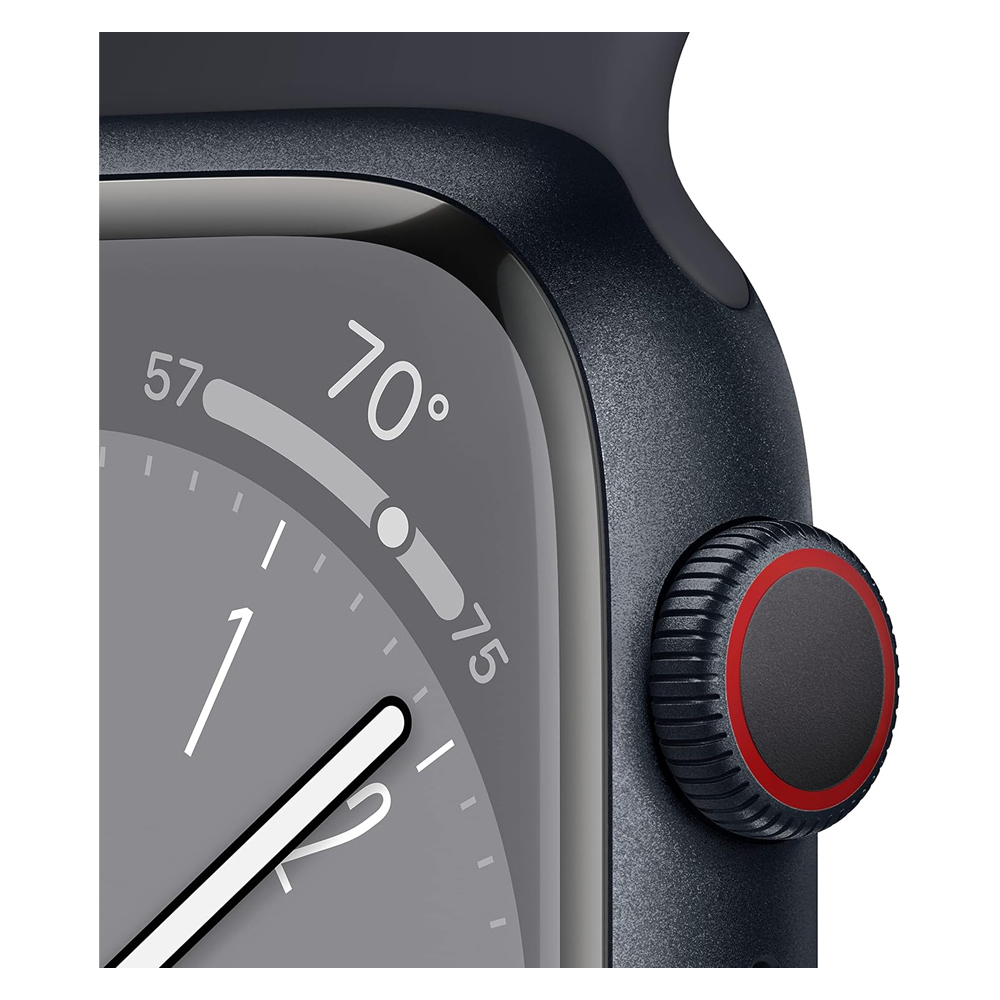 Foto 7 pulgar | Apple Watch Serie 8 45mm Negro Reacondicionado + Audífonos