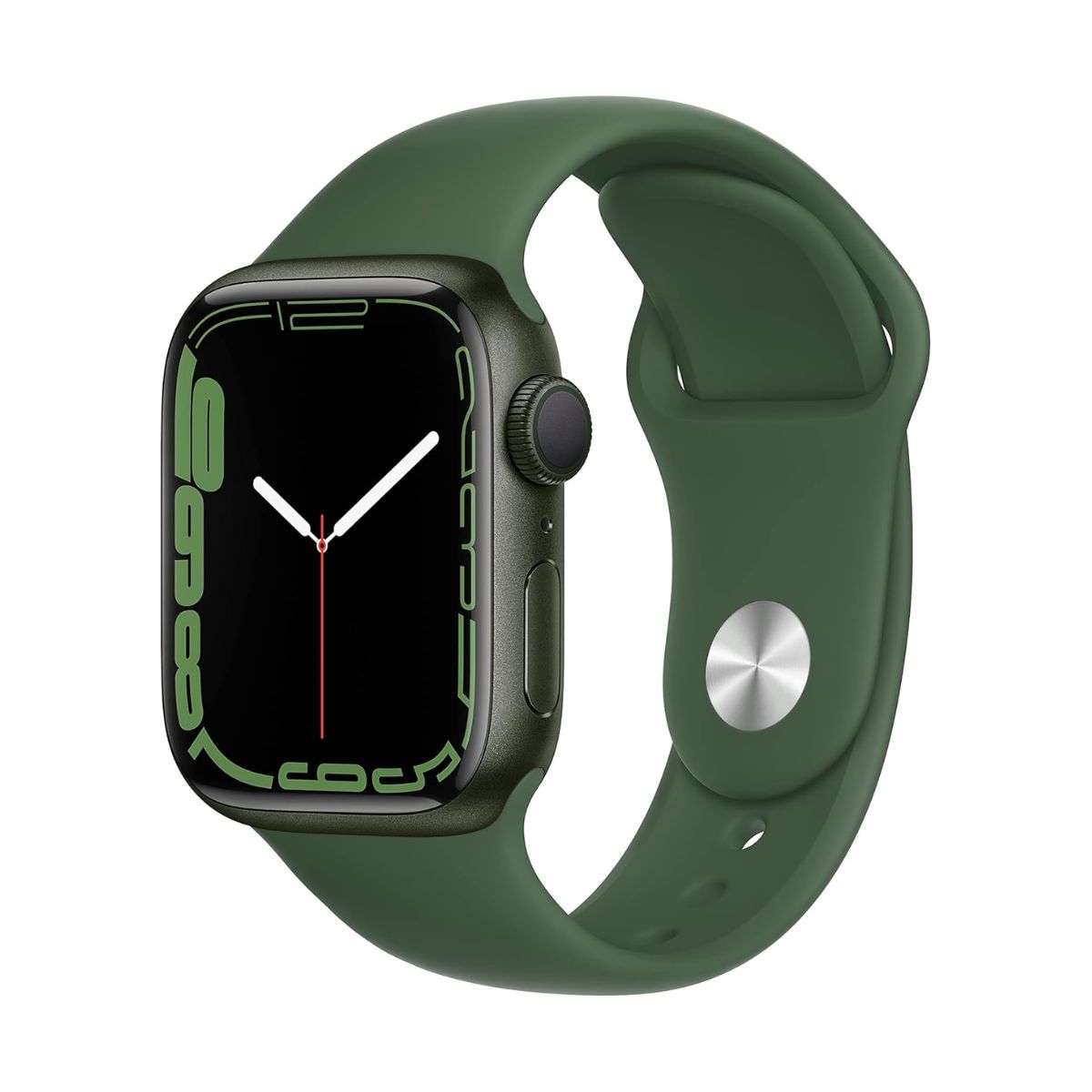 Foto 2 pulgar | Apple Watch Series 7 Verde 41 Mm Correa Clover Reacondicionado