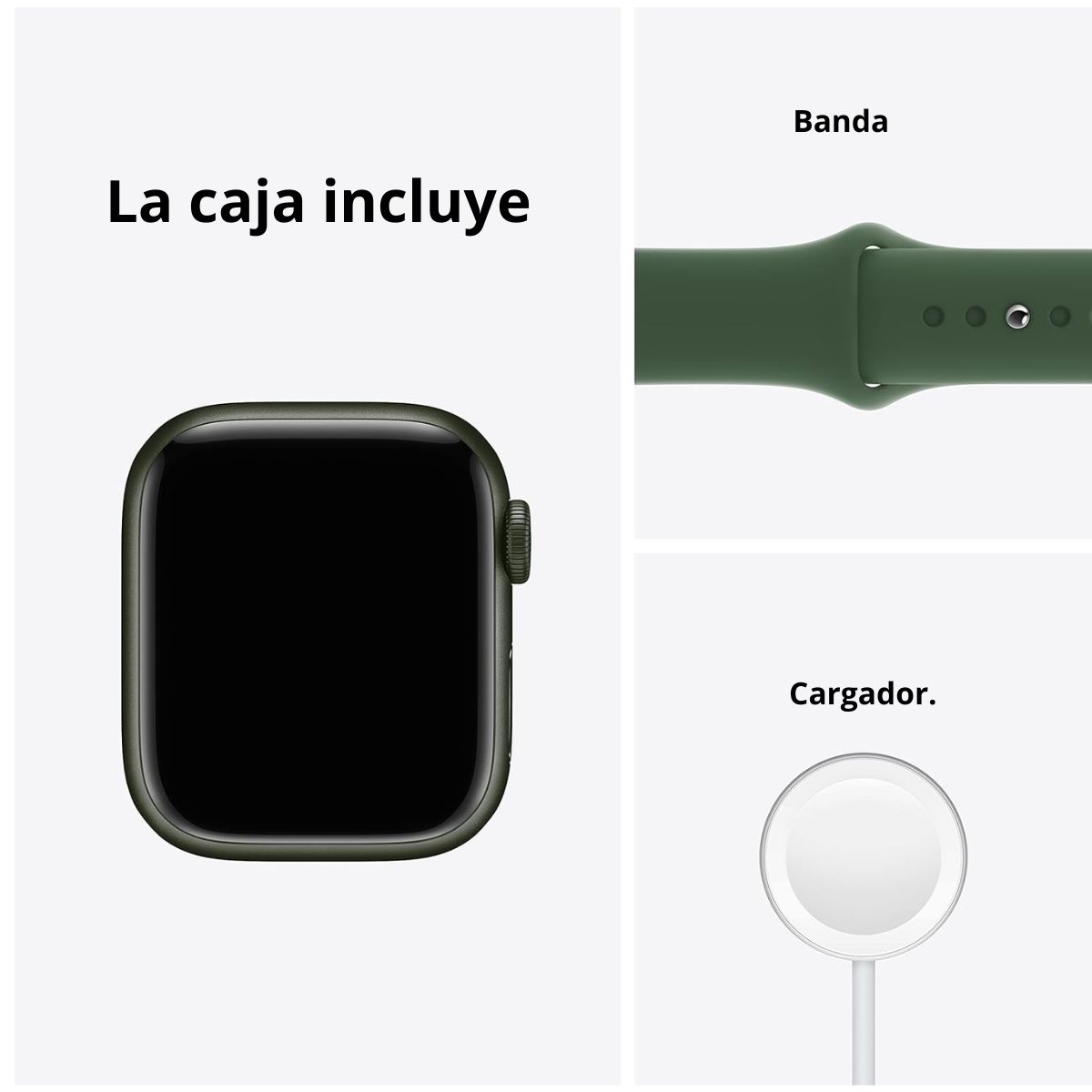 Foto 6 | Apple Watch Series 7 Verde 41 Mm Correa Clover Reacondicionado