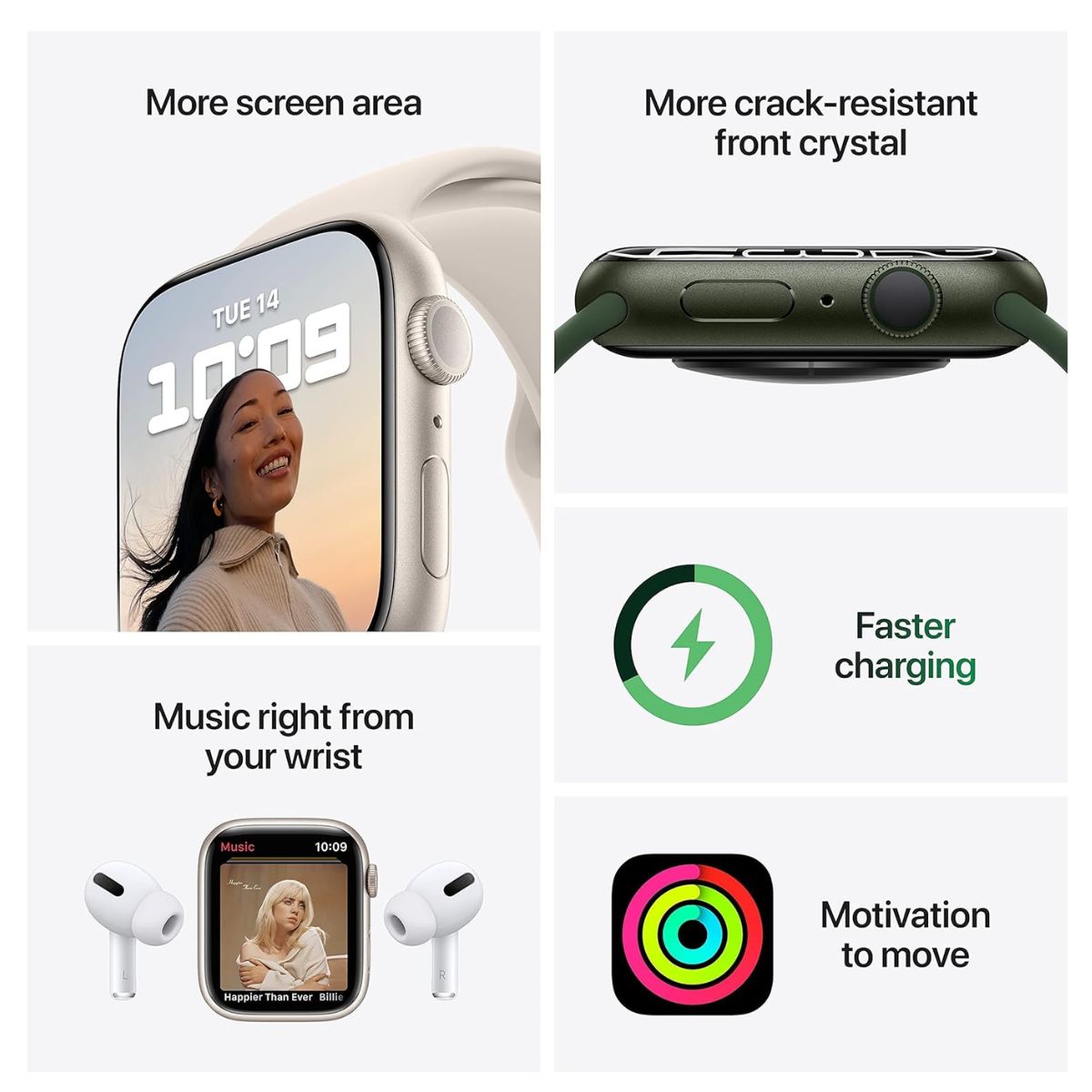 Foto 4 | Apple Watch Series 7 41 mm Reacondicionado