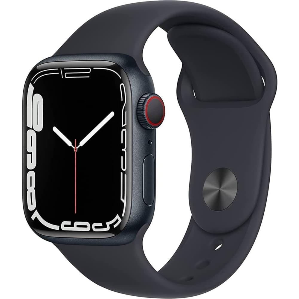 Foto 4 pulgar | Apple Watch Series 7 (gps+cellular  45mm) Aluminio Negro Reacondicionado