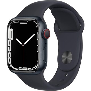 Foto 3 | Apple Watch Series 7 (gps+cellular 45mm) Aluminio Negro Reacondicionado