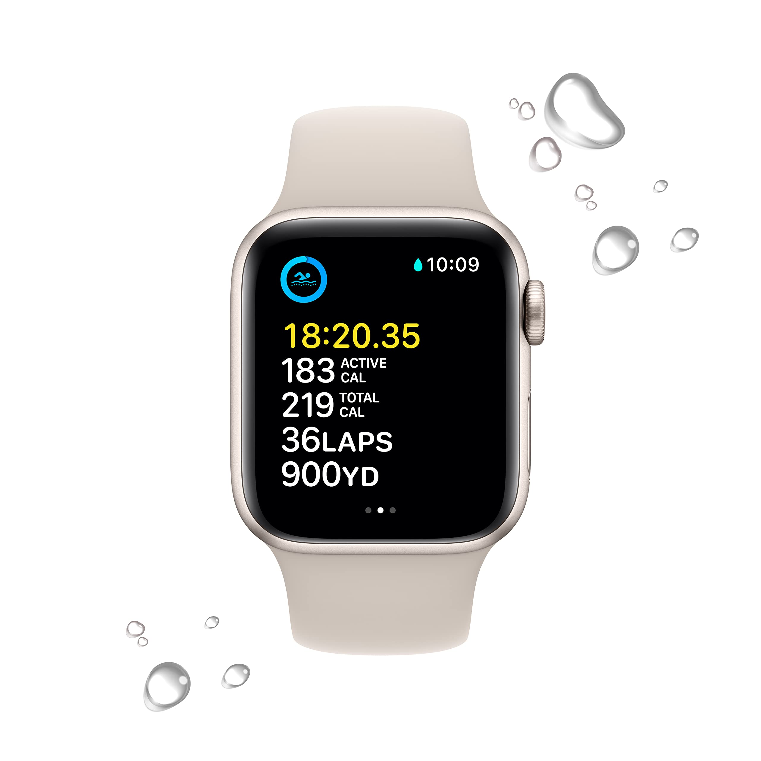 Foto 6 pulgar | Reloj Inteligente Reacondicionado Apple Watch Se (2.ª Generación) Gps 40 Mm - Starlight