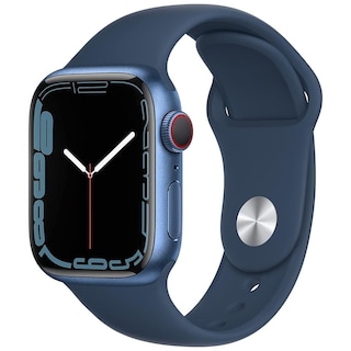 Foto 1 | Reloj Inteligente Apple Watch Series 7 Con Gps + Cellular De 41 Mm Color Azul Reacondicionado