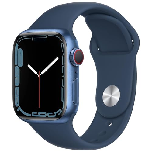 Foto 6 pulgar | Reloj Inteligente Apple Watch Series 7 Con Gps + Cellular De 41 Mm  Color Azul Reacondicionado
