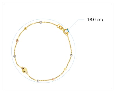Foto 2 | Pulsera Horoz Mi39 de Oro 10k