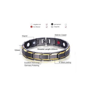 Foto 2 | Pulsera para Hombres Moda Magnética
