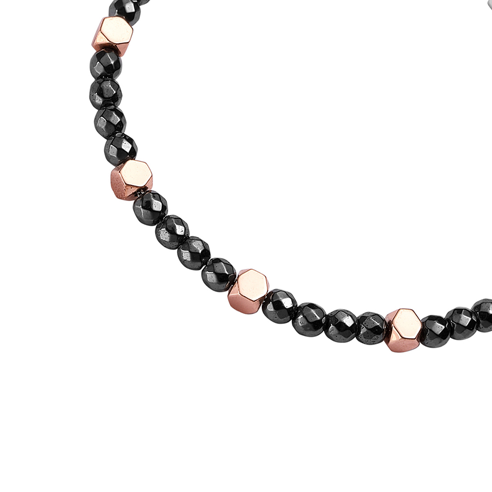 Foto 3 pulgar | Pulsera de Acero Inoxidable Enso Emb0055b color Negro para Hombre