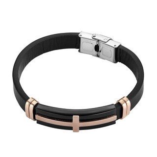 Foto 1 | Pulsera de Acero Inoxidable Enso Emb0003b para Hombre