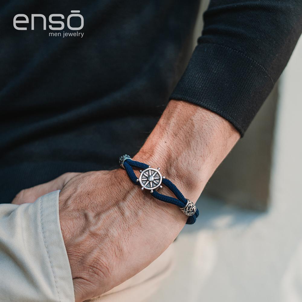 Foto 3 | Pulsera de Acero Inoxidable Enso para Hombre