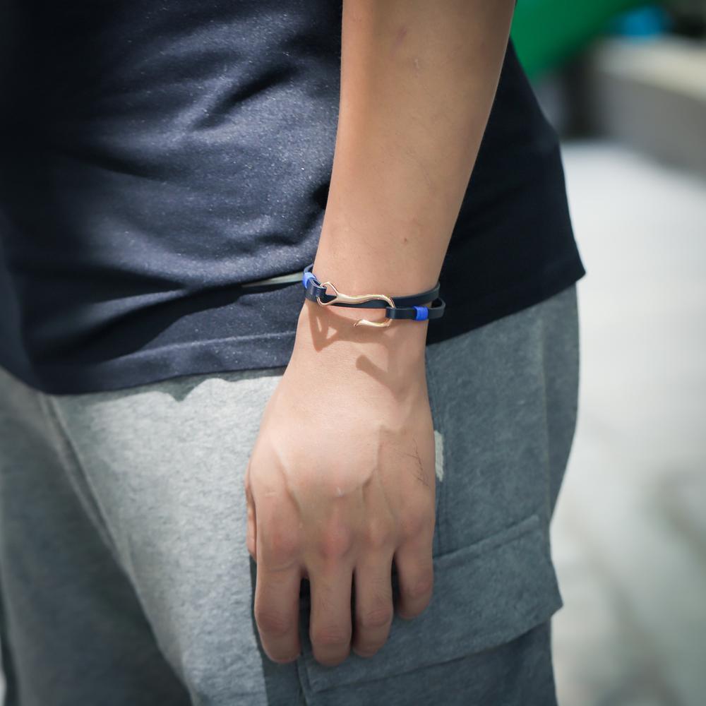 Foto 2 | Pulsera de Acero Inoxidable Enso para Hombre