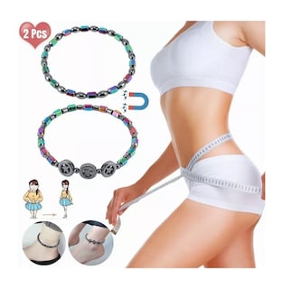 Foto 2 | Pulsera Tobillera de Terapia Magnética Belug Multicolor 7 CM 2 PZAS