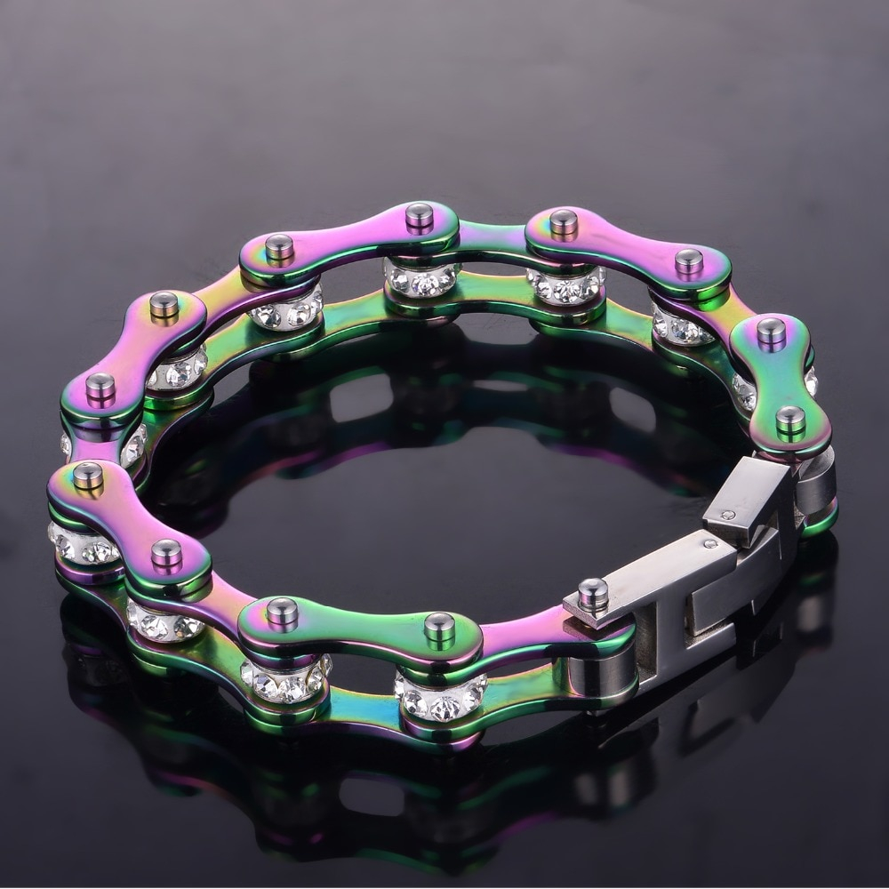 Foto 2 | Venta Internacional - Pulsera de Cadena de Motocicleta para Mujeres