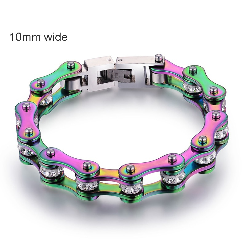 Foto 4 pulgar | Venta Internacional - Pulsera de Cadena de Motocicleta para Mujeres