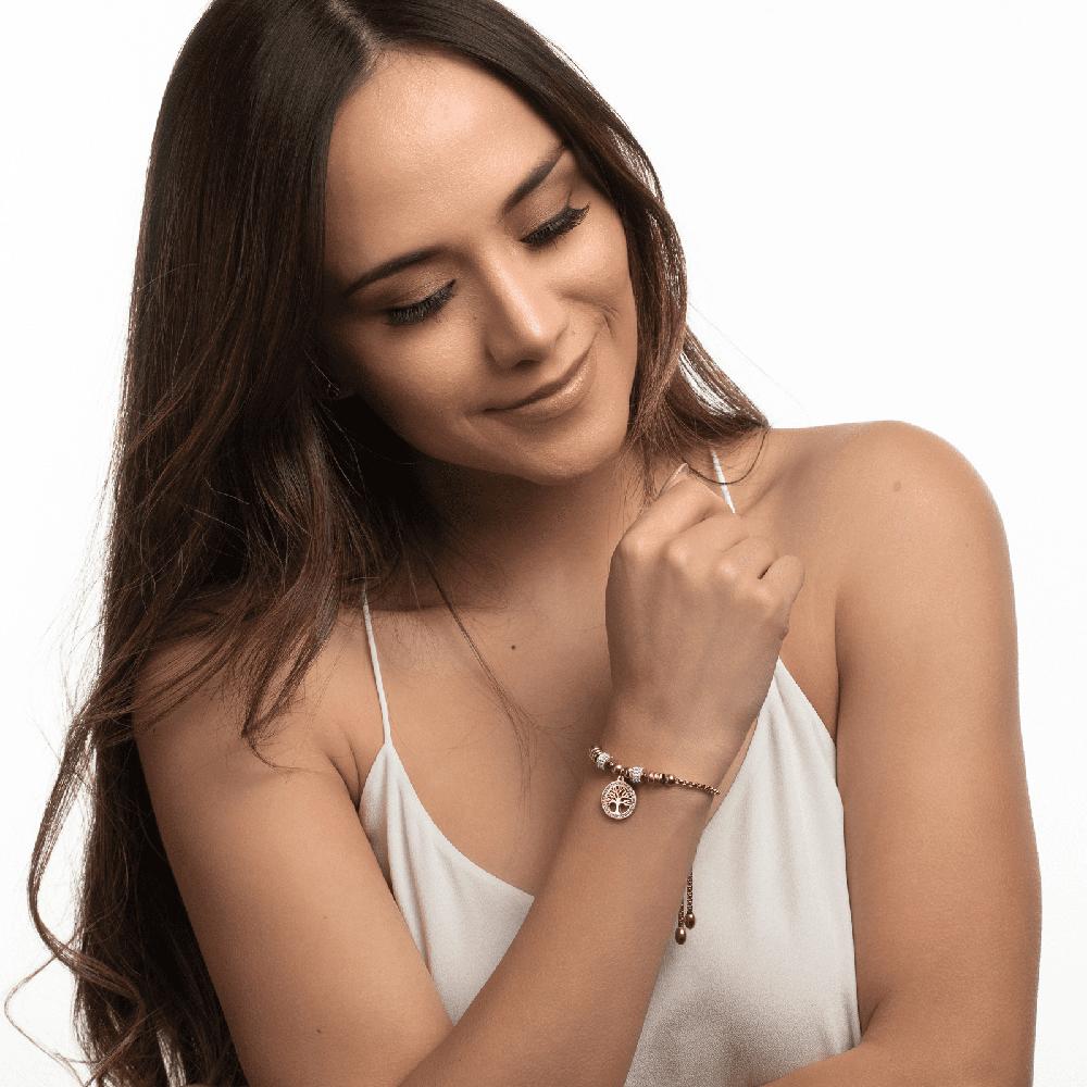 Foto 5 pulgar | Pulsera para Mujer Luckyly Pía Dije Árbol de la Vida