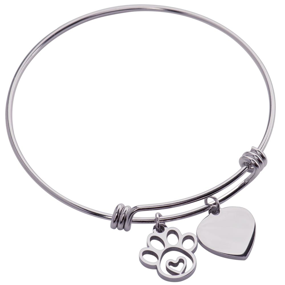 Pulsera Huella de Gato Perro y Animales Luckyly