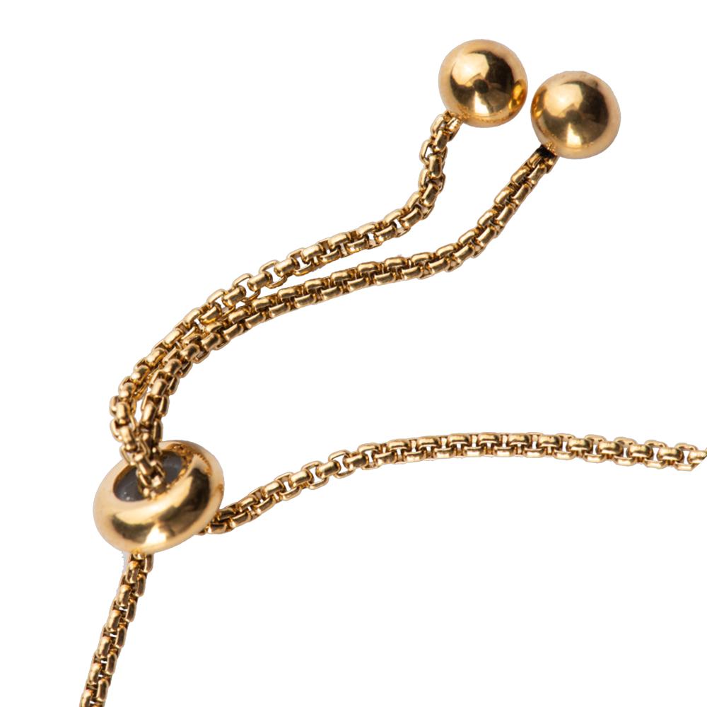 Foto 4 pulgar | Pulsera para Mujer Dije de Corazón e Infinito Luckyly, Modelo Nia Oro