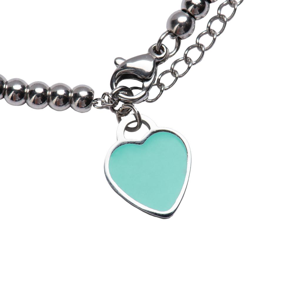 Foto 3 pulgar | Pulsera Luckyly Plateada de Acero Inoxidable para Mujer
