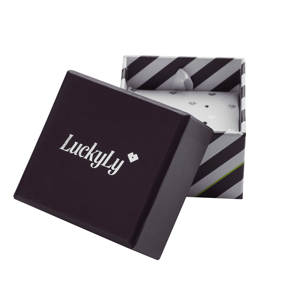 Foto 7 pulgar | Pulsera Luckyly Plateada de Acero Inoxidable para Mujer