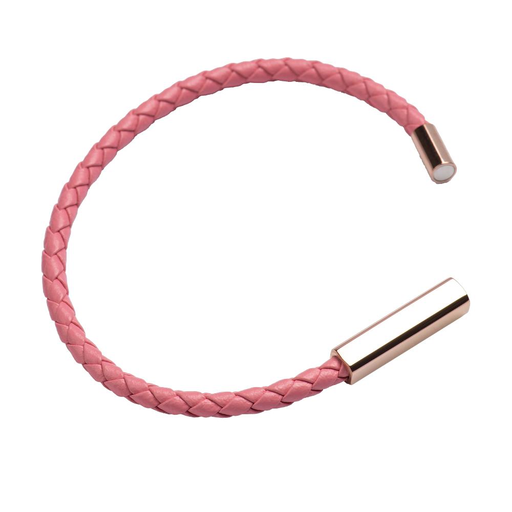 Foto 4 pulgar | Pulsera para Mujer Brazalete con Broche Magnético Luckyly, Modelo Cala Rosa