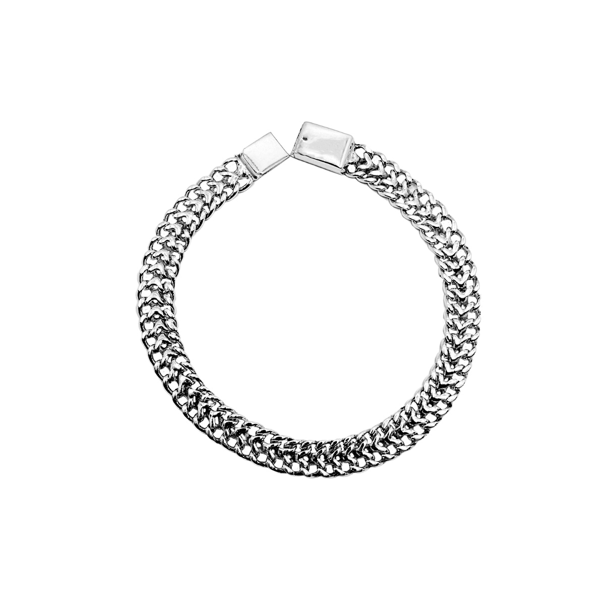 Pulsera de Plata .925 Crixus Joyería Cubana para Hombre