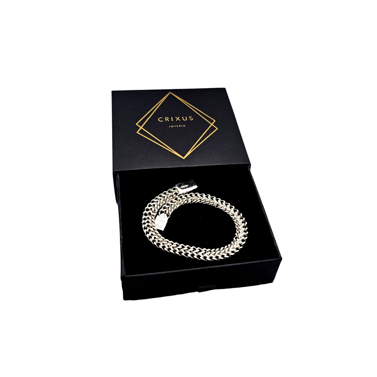 Foto 4 | Pulsera de Plata .925 Crixus Joyería Cubana para Hombre
