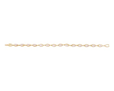 Foto 1 | Pulsera de Chapa de Oro 18k Joyas Plafer 1822p-ch Dorada