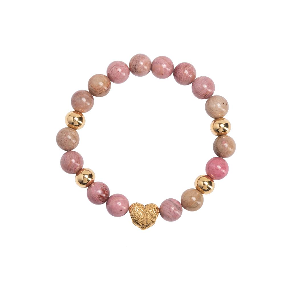 Foto 4 pulgar | Pulsera Luckyly con Piedras Naturales Remy