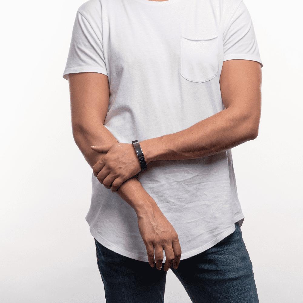 Foto 5 | Brazalete Estilo Reloj Luckman Modelo Carter para Hombre